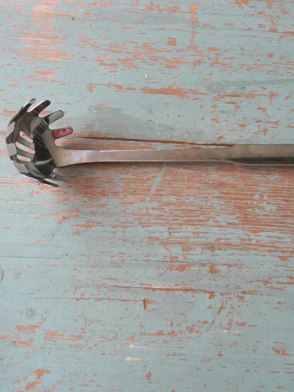 INOX STAINLESS STEEL SPAGHETTI SERVING SPOON FORK PASTA SERVER